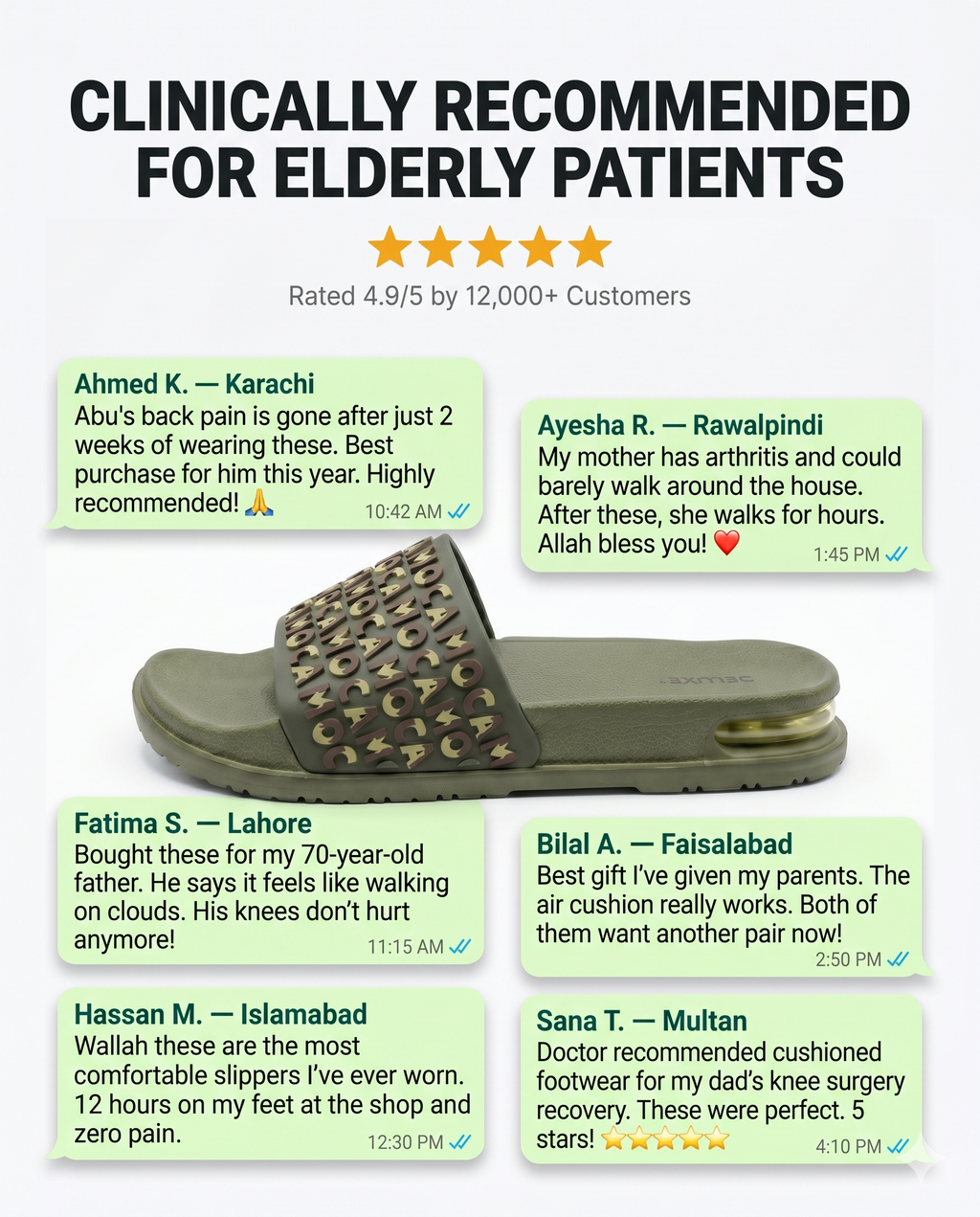 LIVV MEDICATED SLIPPERS (CLINICALLY RECOMMENDED)
