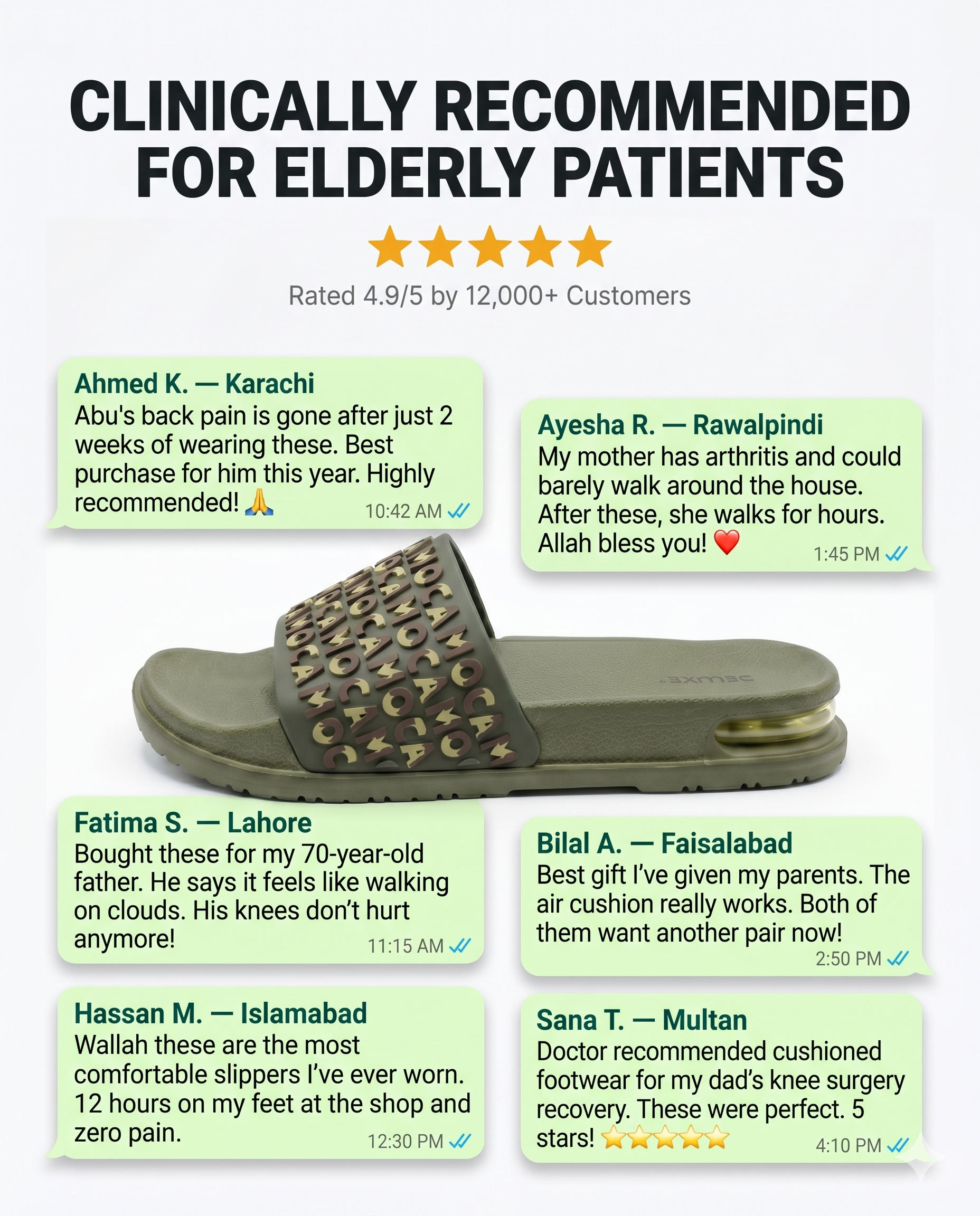 LIVV MEDICATED SLIPPERS (CLINICALLY RECOMMENDED)