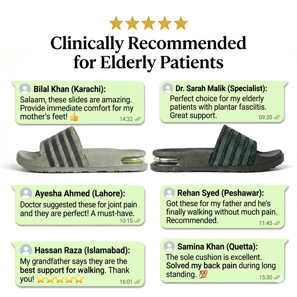 LIVV MEDICATED SLIPPERS (WITH SHOCK ABSORVING SOLE)