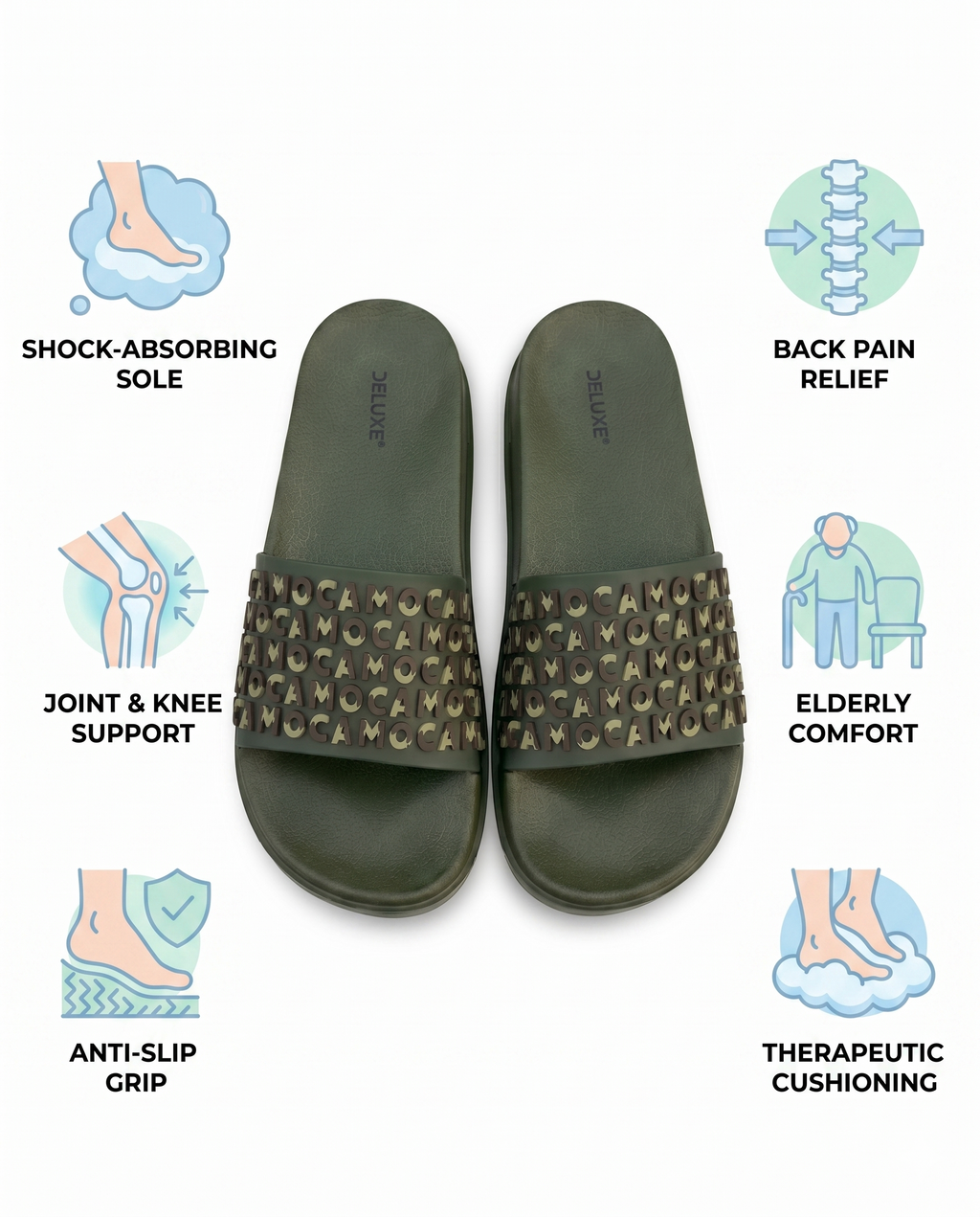 LIVV MEDICATED SLIPPERS (CLINICALLY RECOMMENDED)