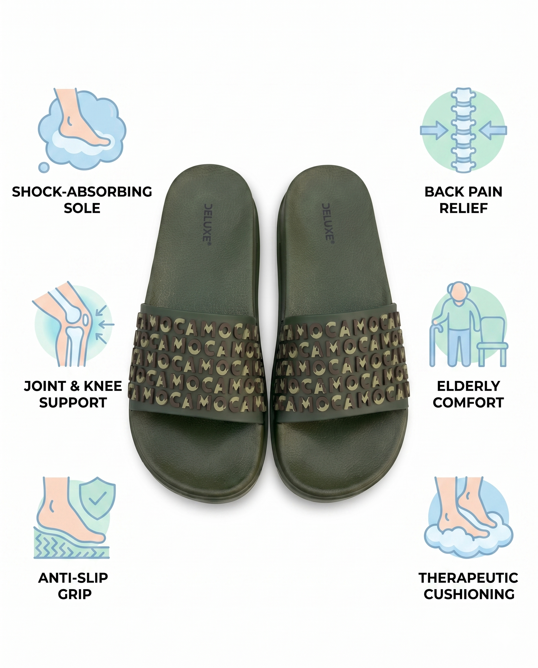 LIVV MEDICATED SLIPPERS (CLINICALLY RECOMMENDED)